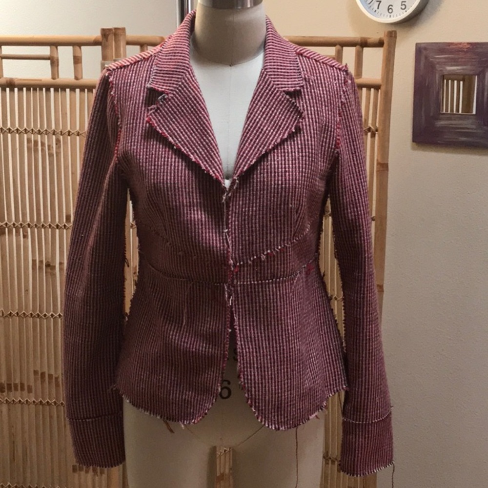 Fossil Tweed Deconstructed Blazer